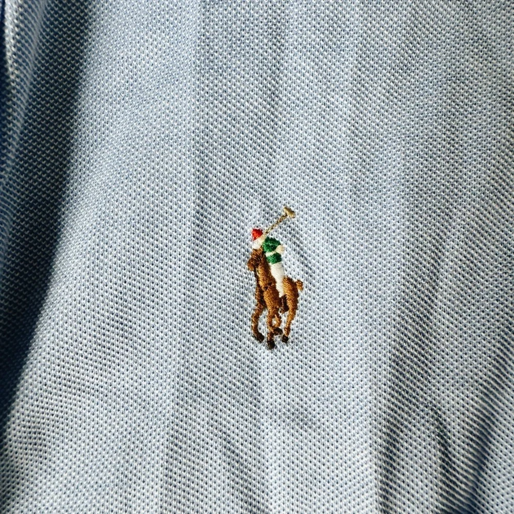 Ralph Lauren Women's Light Blue Button-Down Shirt - Picture 4 of 4